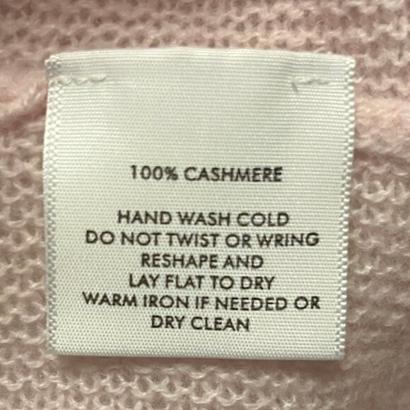 White Warren Pink Cashmere Sweater Small - Picture 2 of 3